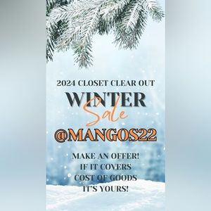 Send me an offer! If it covers cost of goods, it’s yours!